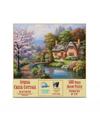 Creek Cottage 500 piece Jigsaw Puzzle for Adults