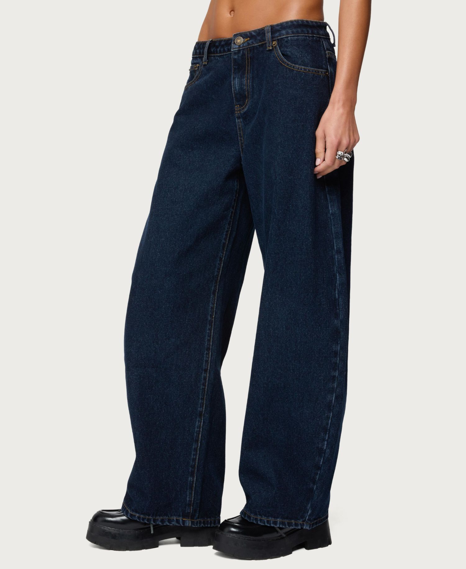 Women's Jillian Low Rise Oversized Barrel Jeans