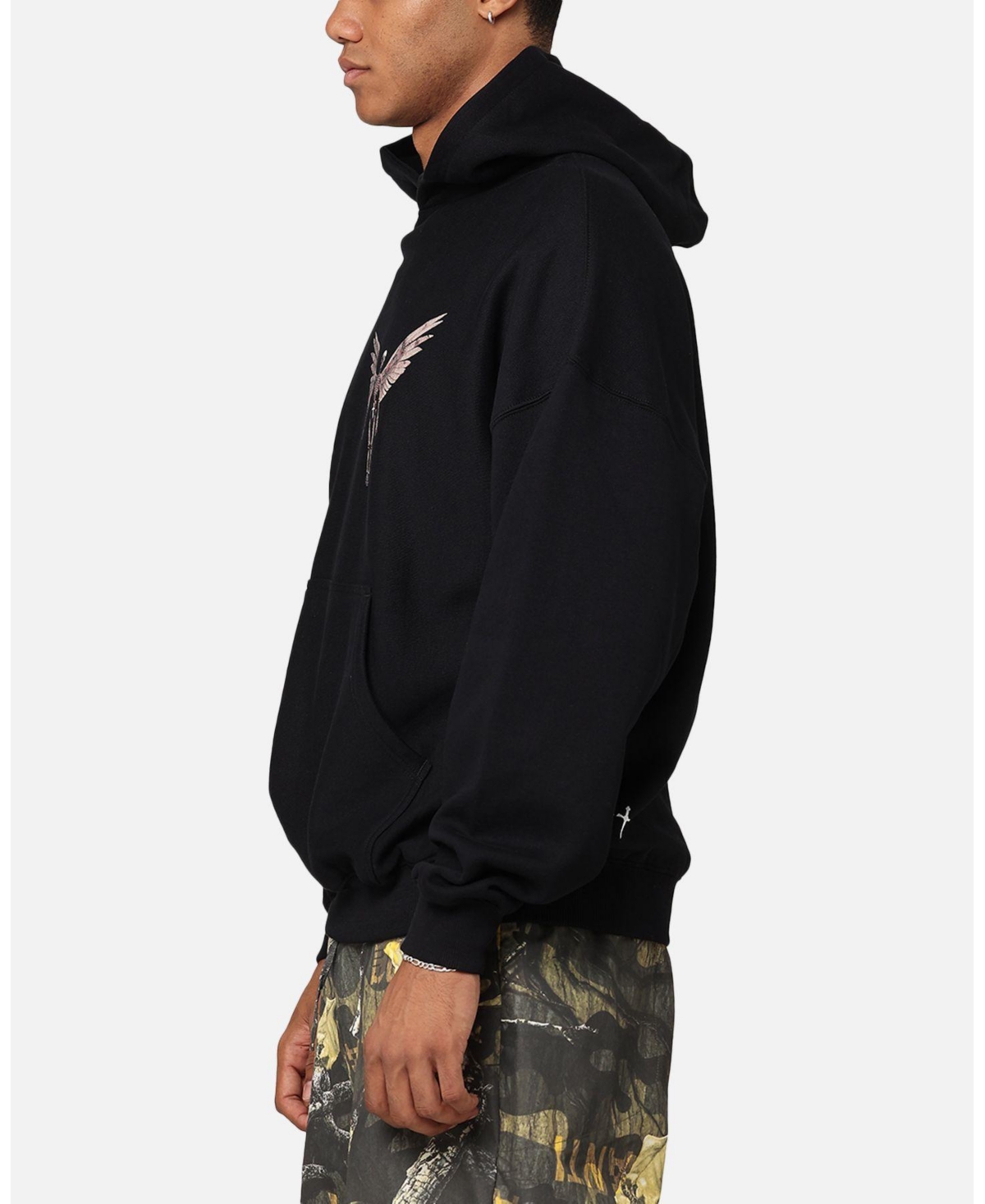 Saint Morta Men's Momento Mori Hoodie Black