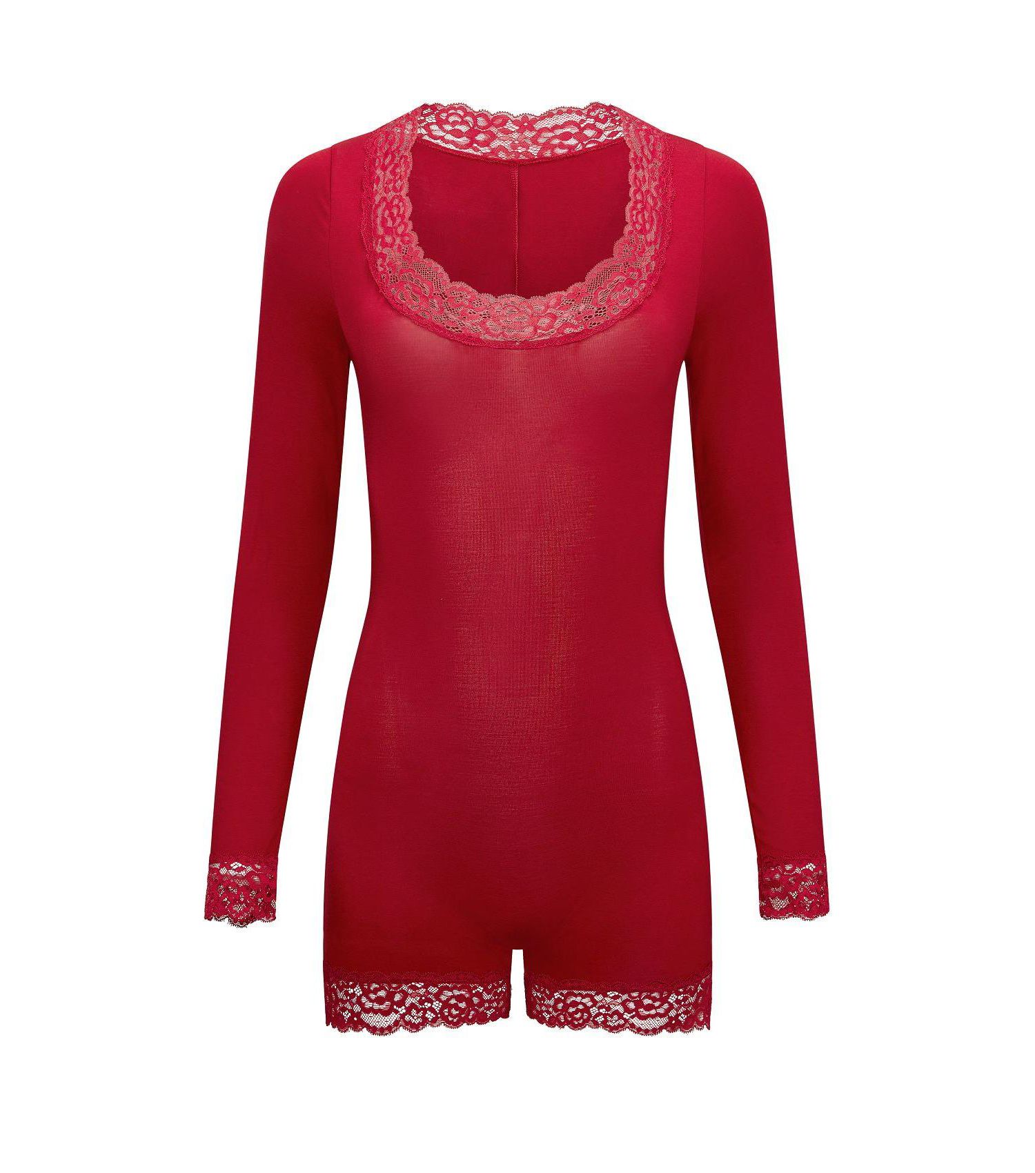 Women's Abbi Long Sleeve Romper