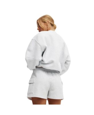 Women's Active Plush Crew Sweatshirt