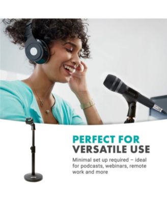 TMC-3 Adjustable Tabletop Mic Stand with Mic Clip