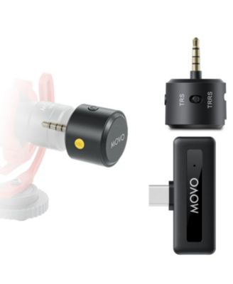 WM-VXR10 Wireless Shotgun Mic Adapter for USB-C/iPhone 15 and up/Android Devices - Compatible VXR10, VXR10-PRO, and Rode VideoMicro