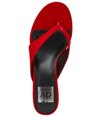Women's Clarity High Heel Thong Dress Sandals