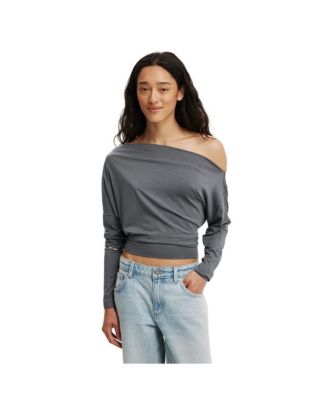 Women's Peyton Off Shoulder Long Sleeve Top