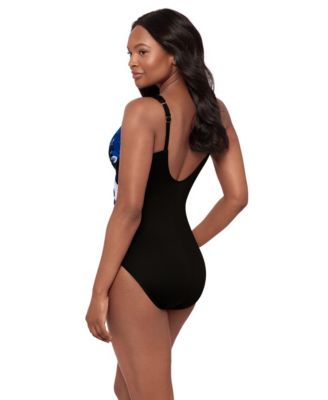 Women's Printed Underwired One-Piece Swimsuit
