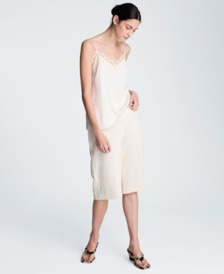 Women's Lace Trim V-Neck Camisole Top