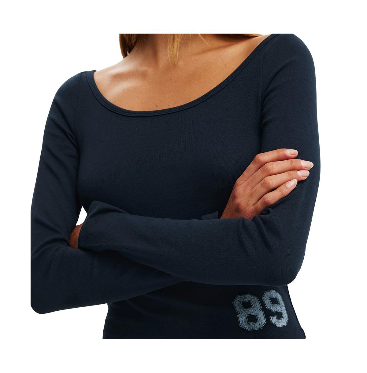 Cotton On Women's The Ls Off Shoulder Graphic Tee