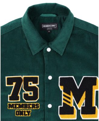 Men's Corduroy Varsity Jacket