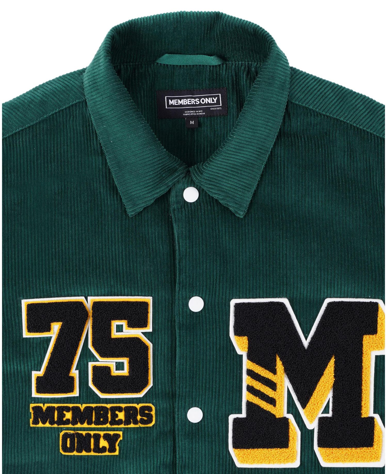 Men's Corduroy Varsity Jacket