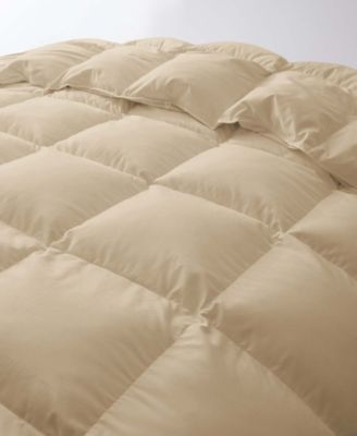 Heavyweight Goose Down Feather Comforter, Full/Queen