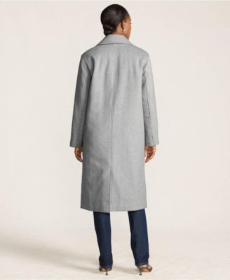 Women's Insulated Double Breasted Wool Coat