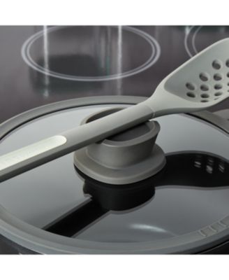 Leo Stone+ Nonstick Ceramic 7" Sauce Pan with Lid Recycled, 2.1qt