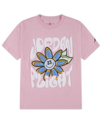 Girls' 7-16 Flower Flight Crewneck T-Shirt