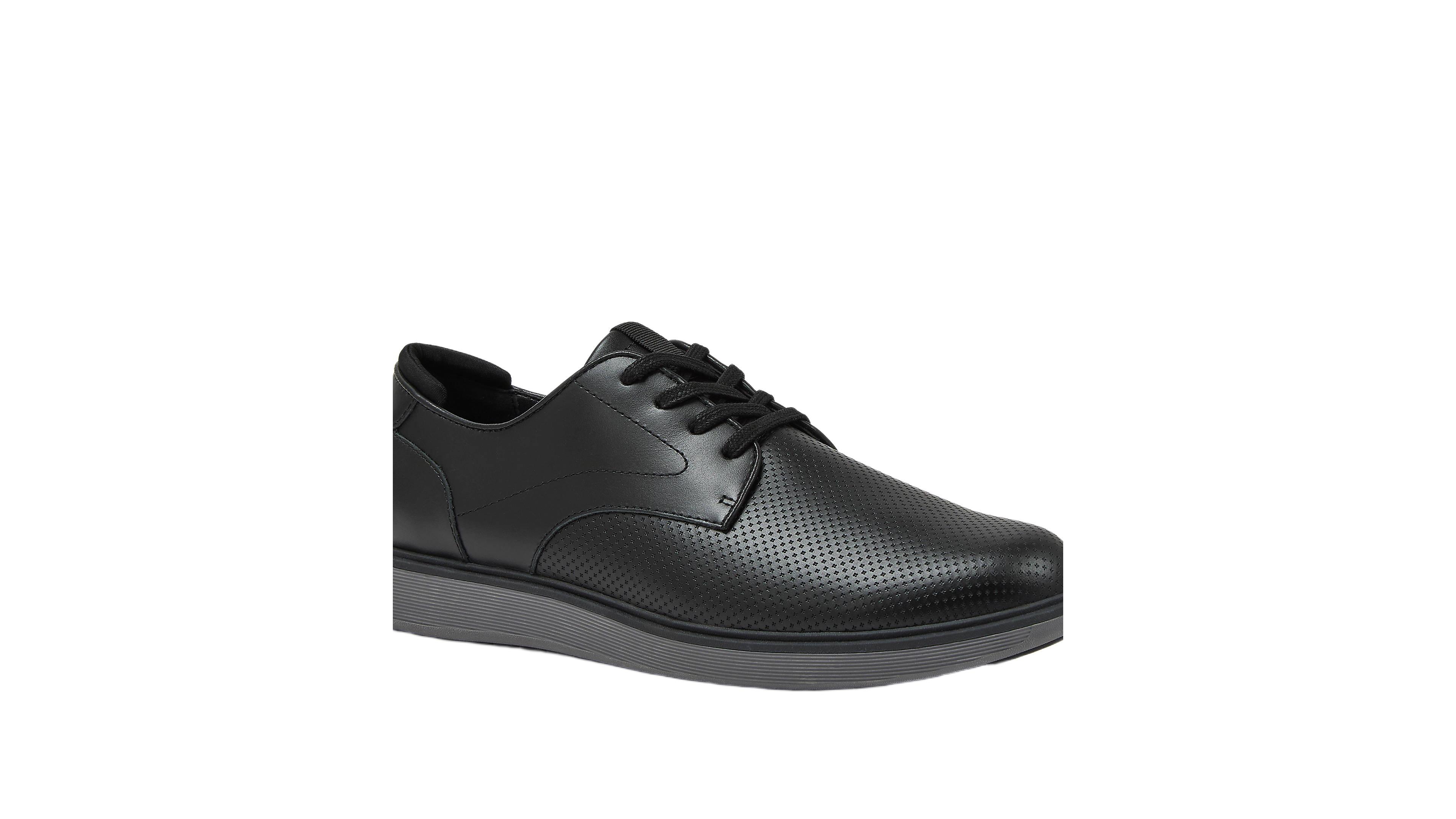 Lands' End Men's Leather Lace Up Derby Oxfords