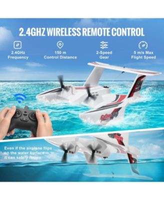 3-Channel Amphibious RC Plane, Ready-to-Fly with Gyro