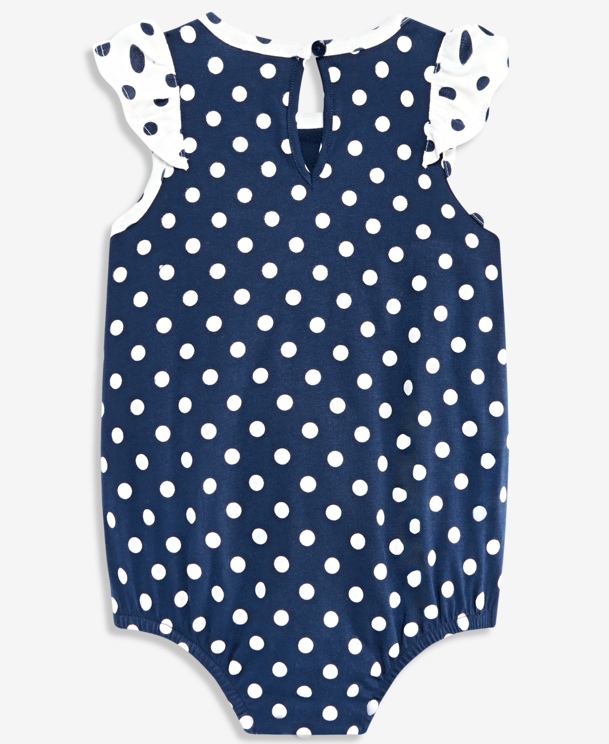 First Impressions Baby Girls' Dot-Print Sunsuit, Macy's Exclusive