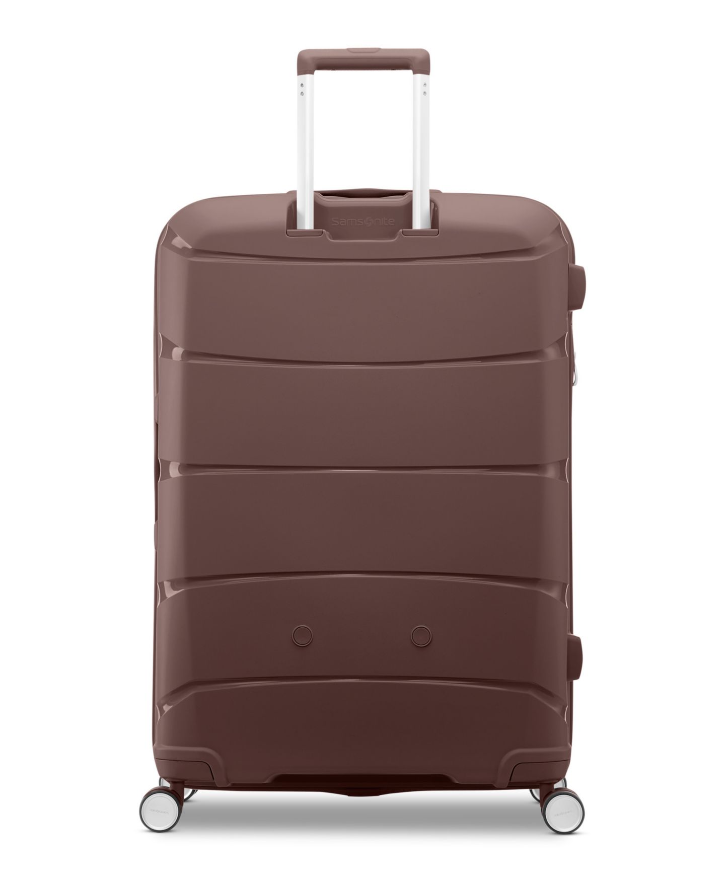 Чемодан Samsonite Outline Pro Large Check-In Spinner, цвет: Шоколадный розовато-лиловый — фото 3