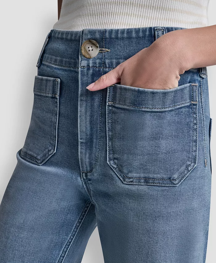 Petite High-Rise Wide Leg Jeans - thumbnail 4