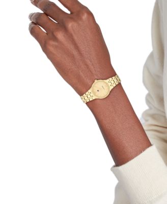 Women's Quartz Gold tone Stainless Steel Bracelet Watch, 25mm