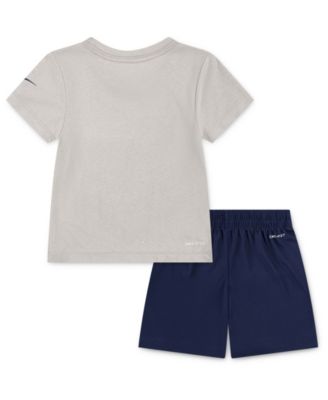 Boys, Toddler 2T-4T Dri-FIT Dropset T-Shirt and Shorts, 2-Piece Set 
