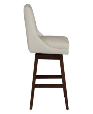 27" Fabric Allingham Swivel Counter Stool