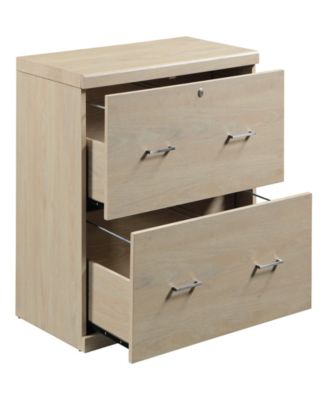 28.5" Wood Alpine 2-Drawer Lateral File Cabinet