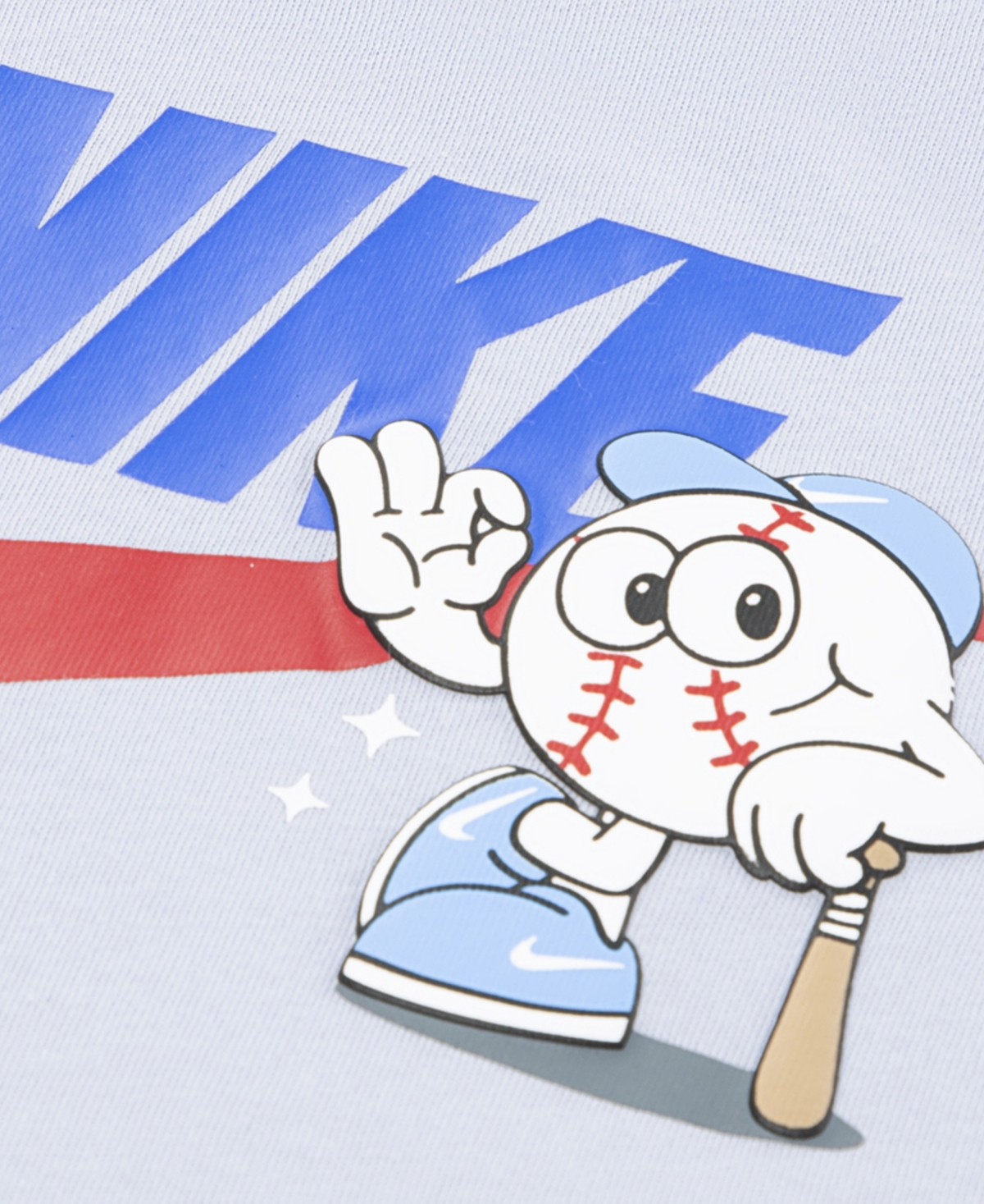 Nike Boys' Toddler 2T-4T Futura Baseball Crewneck T-Shirt