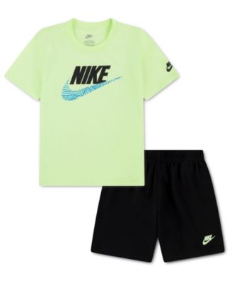 Boys' 4-7 Futura Crewneck T-Shirt and Shorts, 2-Piece Set