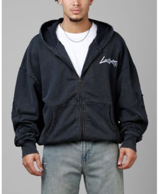 Men's Inferno Hoodie Washed Black