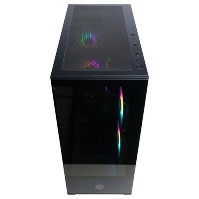 Gamer Master Gaming Desktop Computer AMD Ryzen 5 8400F 4.2GHz, 16GB RAM, 1TB SSD, NVIDIA GeForce RTX 5060 Ti 8GB, Windows 11 Home, Black