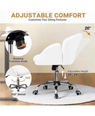 Cute Desk Chair Makeup Vanity Chair for Home Office