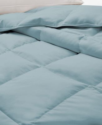 Ultra Soft Goose Down Fiber Comforter, Twin