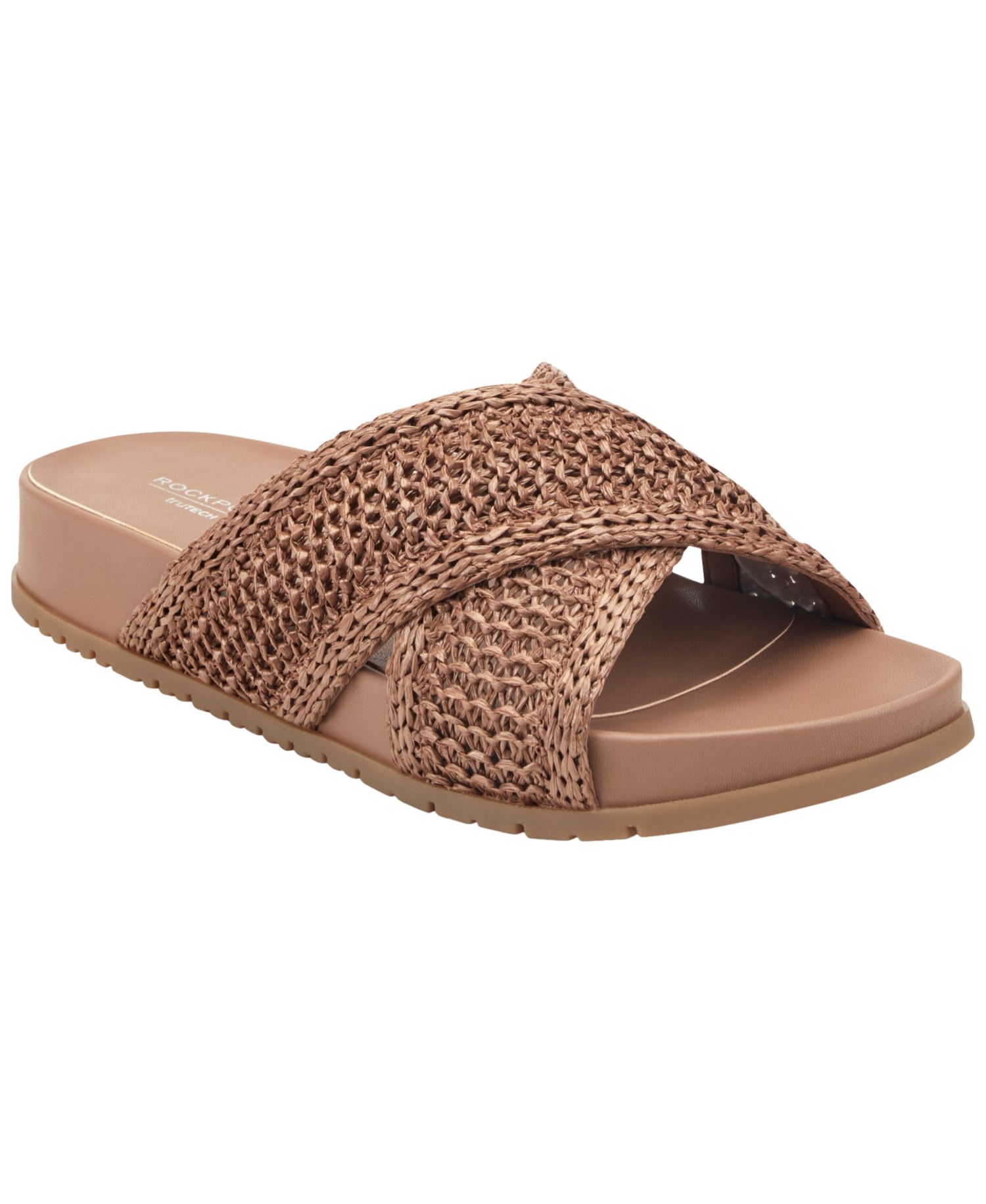 Women's Leia Crisscross Flat Footbed Sandals