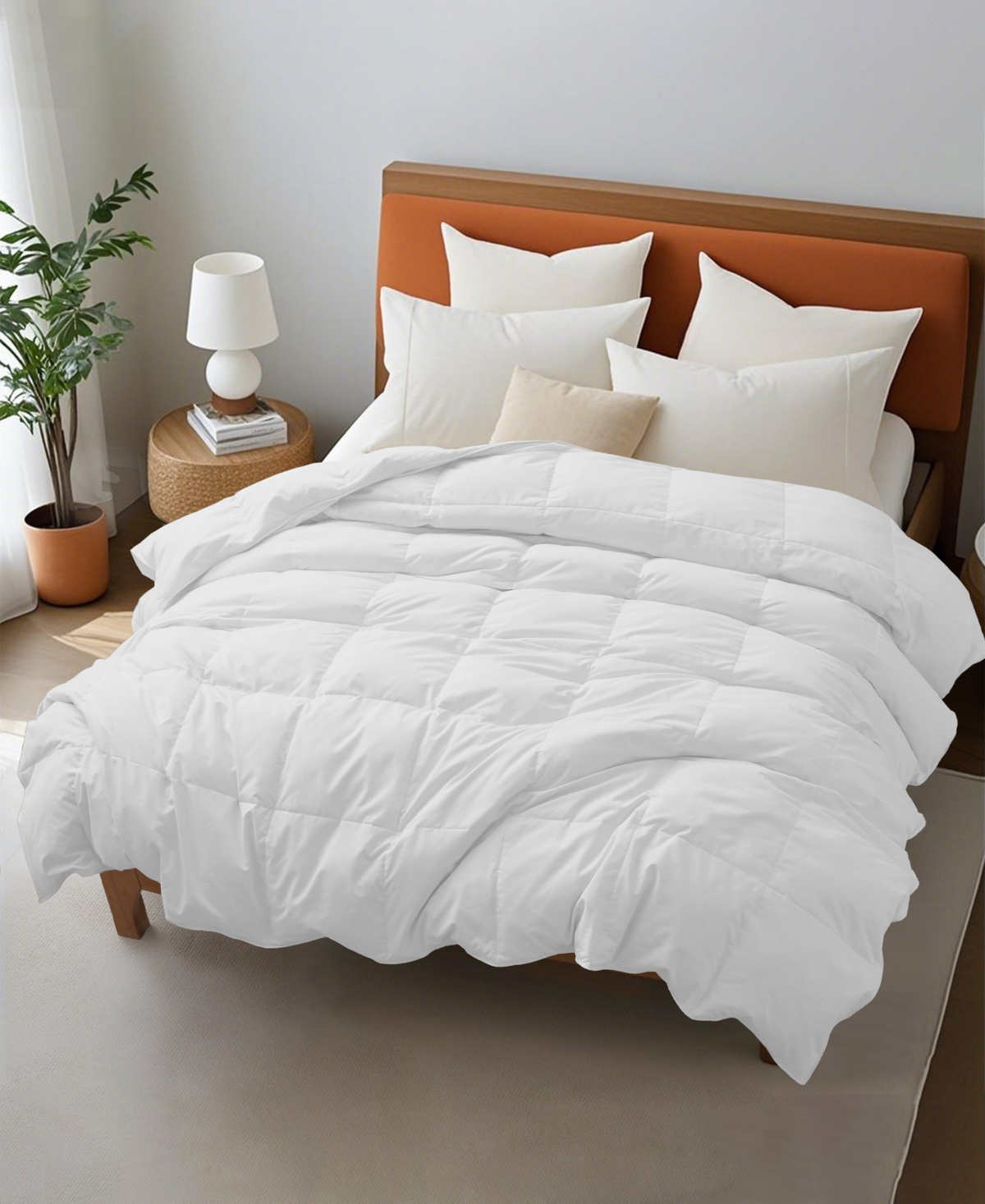 Unikome Ultra Soft Goose Down Fiber Comforter