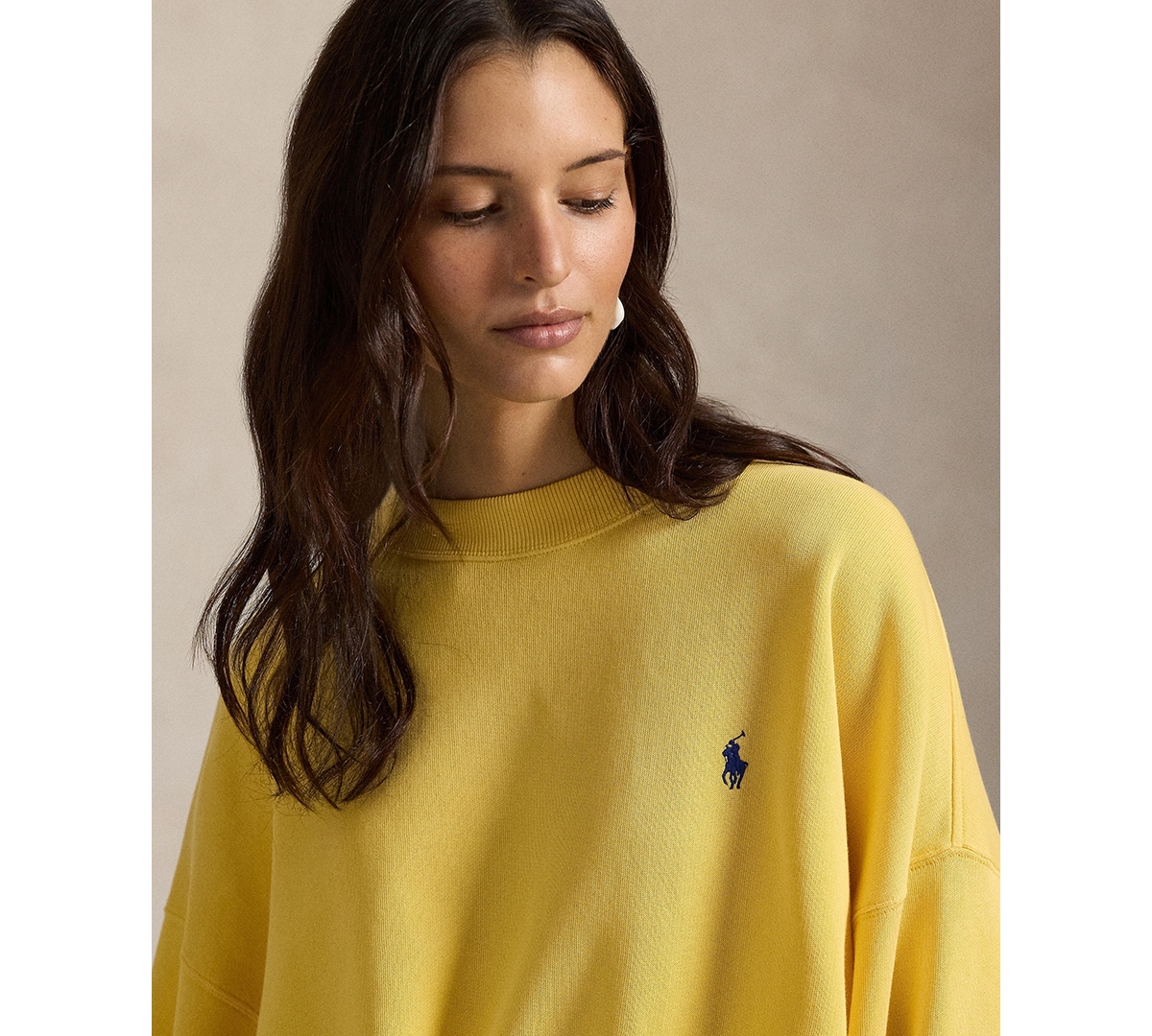 Polo Ralph Lauren Women's Fleece Crew Neck Sweatshirt