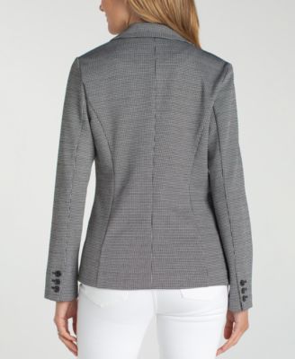 Petite Notch Collar Fitted Blazer