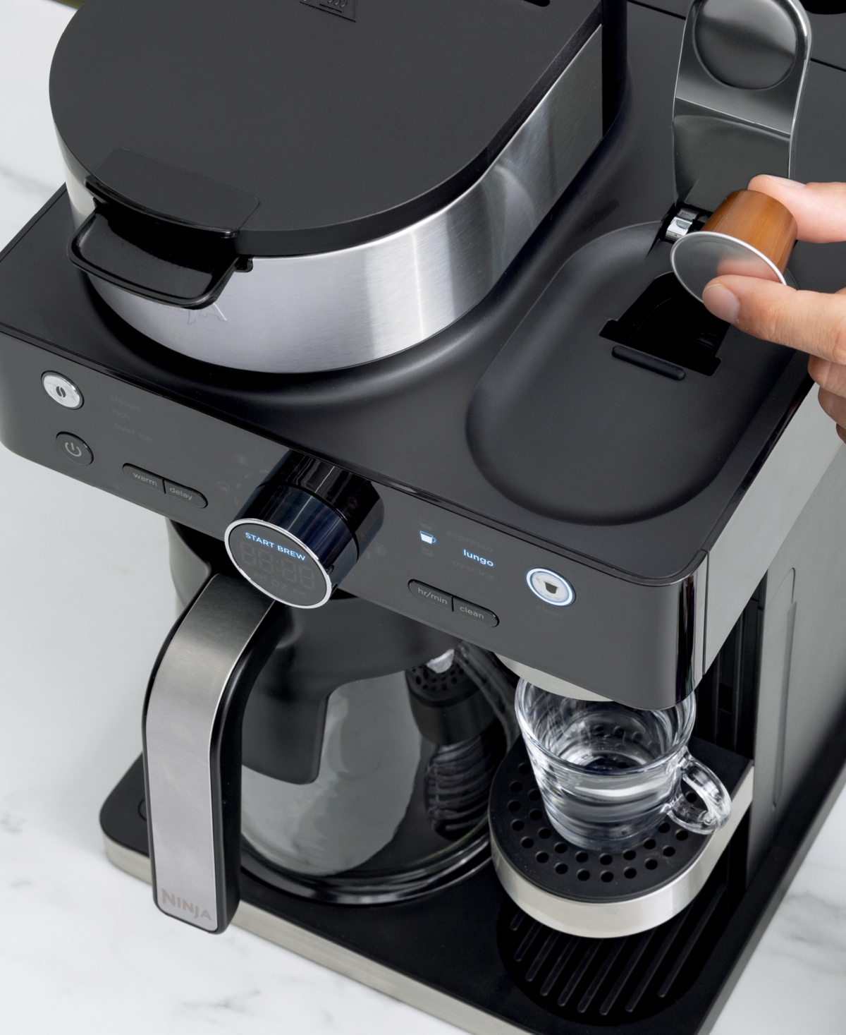 Ninja 12-Cup Espresso & Coffee Barista System with Built-In Frother
