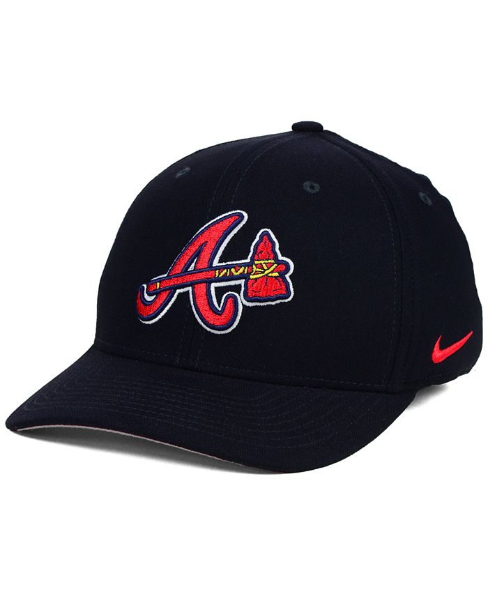 Nike Atlanta Braves Dri-FIT Mesh Swoosh Adjustable Cap - Macy's