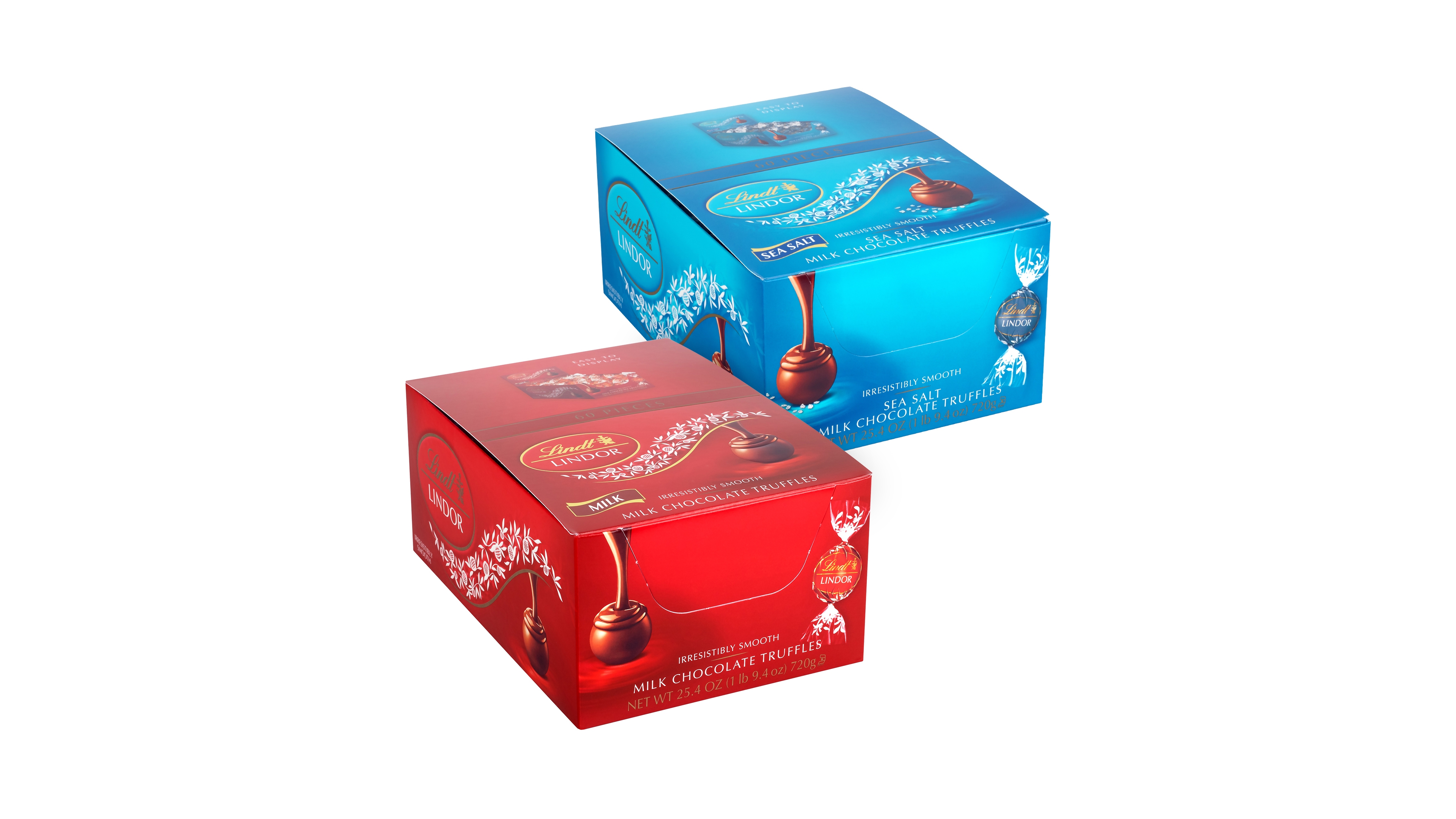 Lindt Truffles Milk Chocolate Sea Salt Lindt Truffles Milk Chocolate, 2 Pack