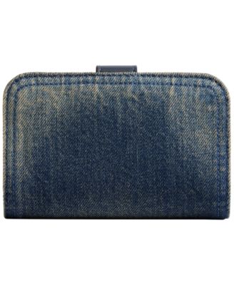 Tabby Regenerative Cotton Denim Wallet   