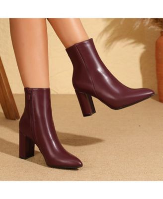 Women's Sara Block Heel Ankle Boots