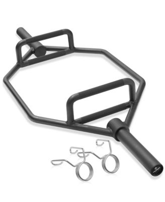 2" Olympic Hex Trap Bar 25 KG, Raised Handles - Pro Barbell for Deadlifts, Shrugs & Squats