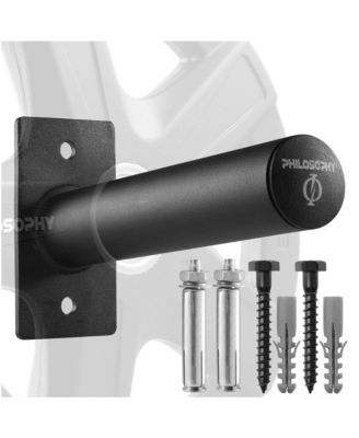 Wall Mounted Olympic Weight Plate Holder, Fits 2" Weight Plates