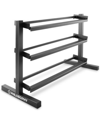 3-Tier Dumbbell Weight Rack, Heavy-Duty