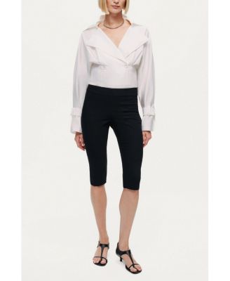 Women's Layered Collar Wrap Bodysuit