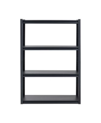 4-Tier Garage Storage Shelves, 2400-Lb Capacity, 20"D x 40"W x 57"H, Adjustable Utility Rack, Black