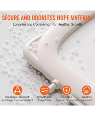 Toddler Slide, Kid Slide for Toddlers with Climbable Ladders & Bus Playhouse, Indoor Outdoor Slide Playset for Kids