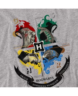 Men's Hogwarts Magicial Mischief Level Up Crest T Shirt