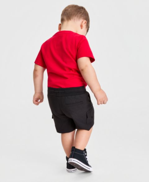 Шорты Epic Threads Cargo Tech Shorts для мальчиков-малышей, цвет: Глубокий чёрный